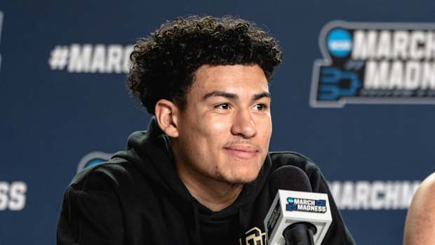 KJ Simpson at press conference